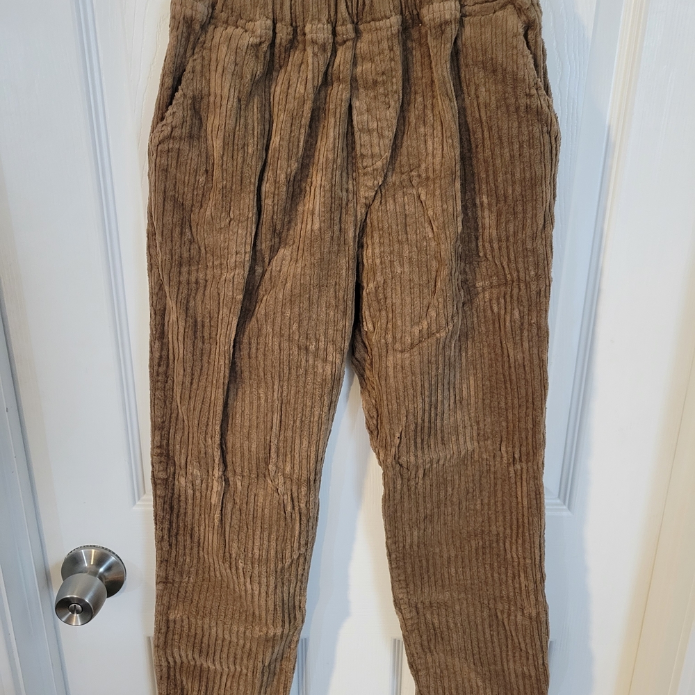Amazon Women's Corduroy Ankle Pants - Brown